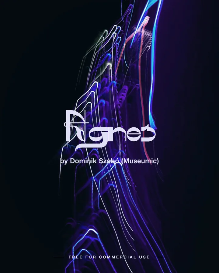 Agnes font by Dominik Szabó (Museumic)
