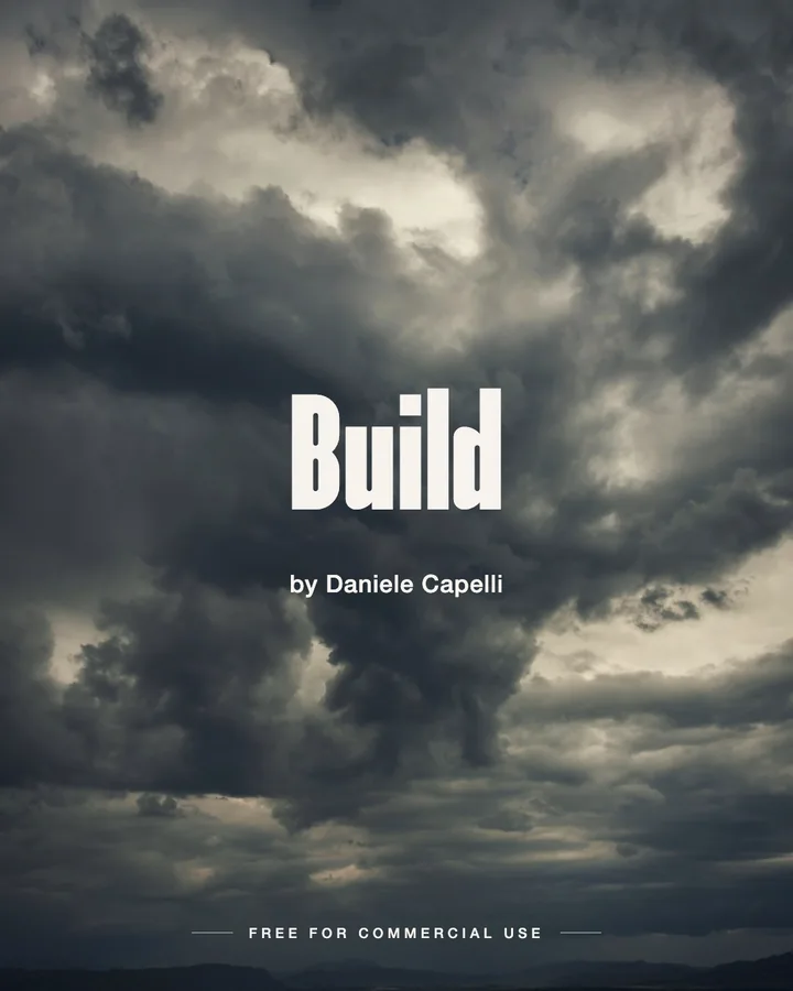 Build font by Daniele Capelli