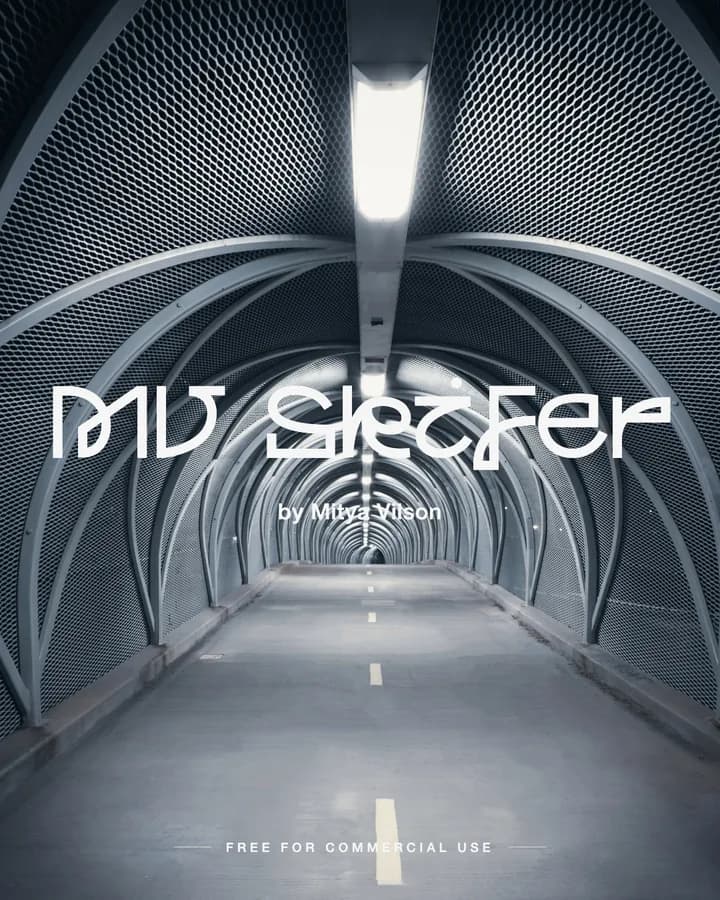 MV Skifer font by Mitya Vilson