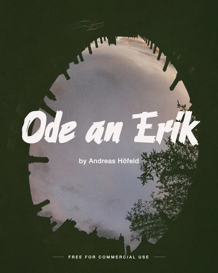 Ode an Erik font by Andreas Höfeld