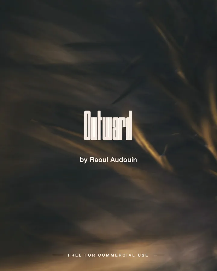 Outward font by Raoul Audouin
