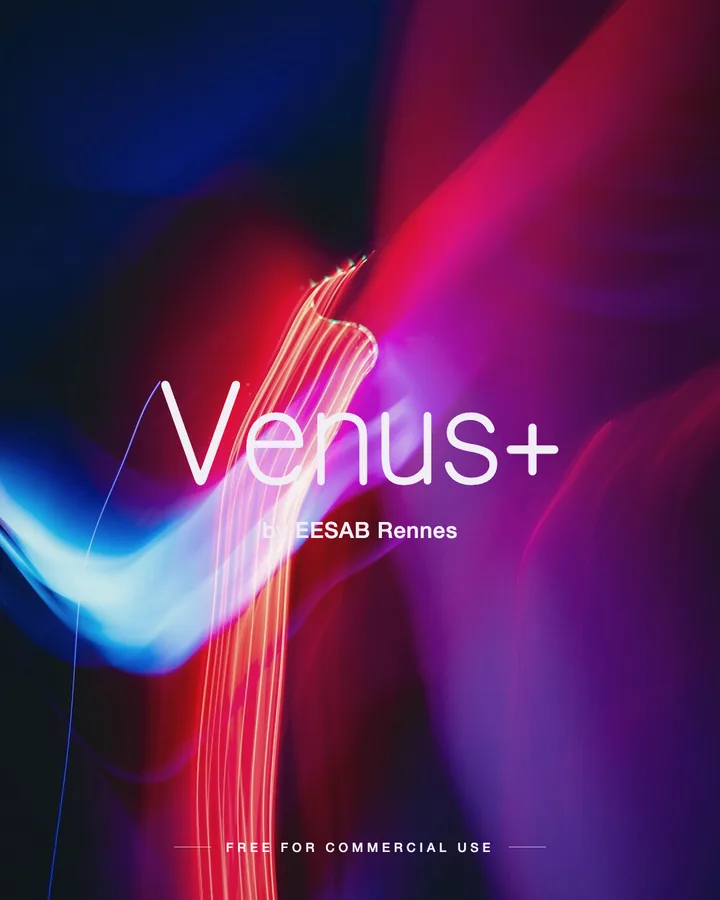 Venus+ font by EESAB Rennes